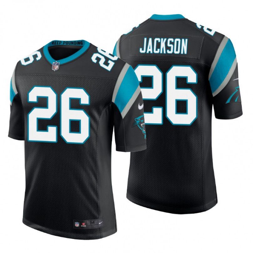 Men Carolina Panthers #26 Donte Jackson Nike Black Player Limited NFL Jersey->carolina panthers->NFL Jersey